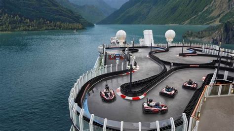 A Cruise Ship With Go-Karts: Norwegian Cruise Line | GoKartGuide