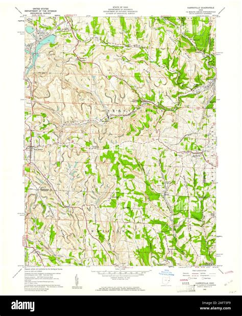 Map Of Harrisville Hi Res Stock Photography And Images Alamy