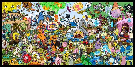 HD wallpaper: Cartoon Network characters wallpaper, Adventure Time ...