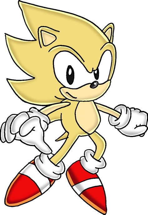 Sonic The Hedgehog Clipart Super Sonic Classic Super Sonic The