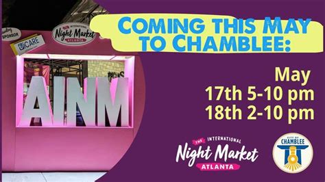 Chamblee International Night Market: a global street festival this Friday & Saturday - Atlanta ...