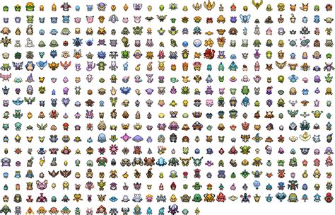 All Shiny Pokemon Sprites