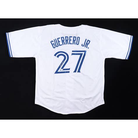 Vladimir Guerrero Jr Signed Jersey JSA Pristine Auction