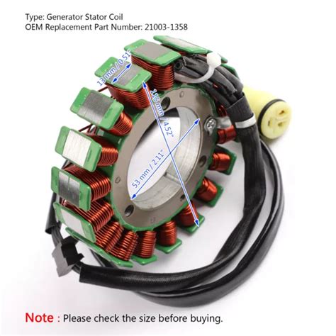 Stator Generator For Kawasaki Zx R Ninja Zx R Zzr