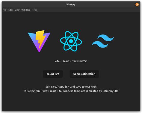 Github Sunny Dx Vite Electron React Tailwind Boilerplate Secure