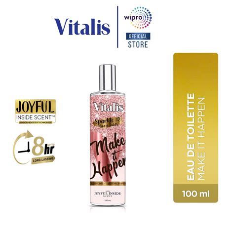 Jual Vitalis Eau De Toilette Sparkle Make It Happen Shopee Indonesia