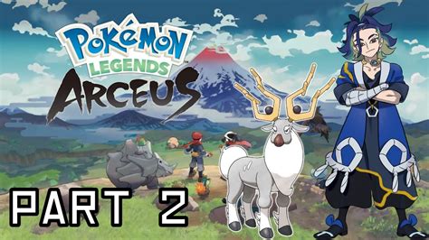 Exploring The Obsidian Fieldlands Pokemon Legends Arceus Part 2 YouTube