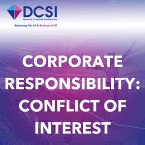 Conflict of Interest Policy | Dynamic Corporate Solutions, Inc.