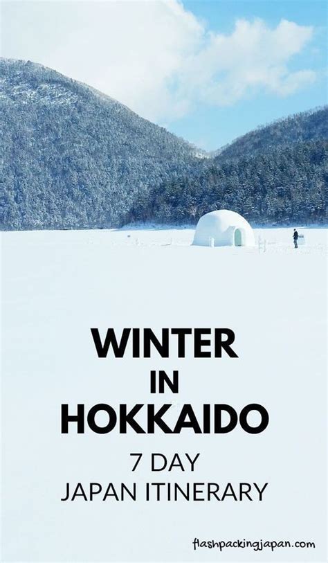 Hokkaido Japan winter itinerary with JR pass ⛄ How I did 7 days with JR Hokkaido pass ⛄ ...