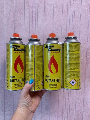 Купить Газовый баллон 4 штуки для горелки цанговый туристический ...