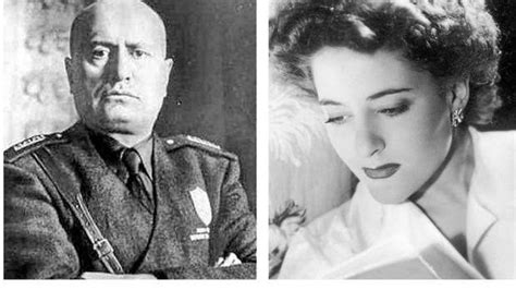 Bertha Balestra: Mi pensar: MUSSOLINI Y CLARA PETACCI