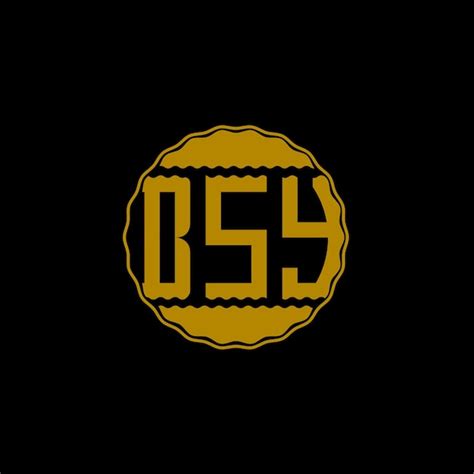 Premium Vector | Letter logo design 'bsy'