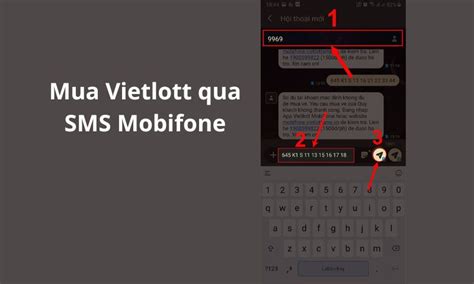 Mua Vietlott Qua Sms Mobifone H Ng D N Tham Gia X S N Gi N An