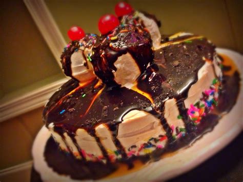 Ice Cream Sundae Cake Summer Birthday Ice Cream Sundae Cake Party Desserts Food Tailgate