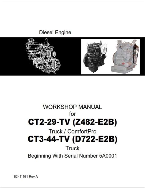 Carrier Kubota Ct2 29 Tv Z482 E2b Ct3 44 Tv D722 E2b Workshop Repair Service Manual Etsy