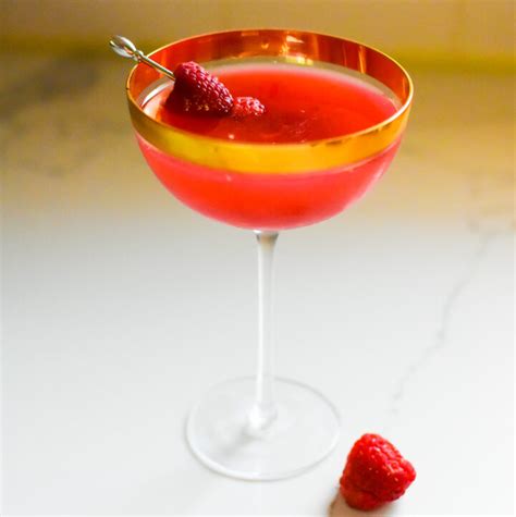 Raspberry Martini With Chambord Dash Of Jazz