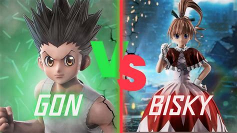 Gon Vs Bisky Battle Jump Force Gameplay Anime X Gamerz H X H