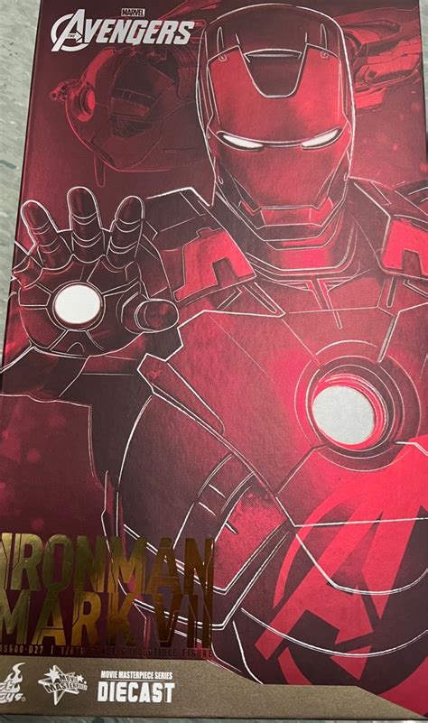 hottoys Hot Toys MMS D The Avengers Iron Man Mark VII 電子遊戲 電子遊戲機 其他 Carousell