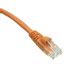 Cat6a Orange Copper Ethernet Cable 10Gbit 500MHz 1ft