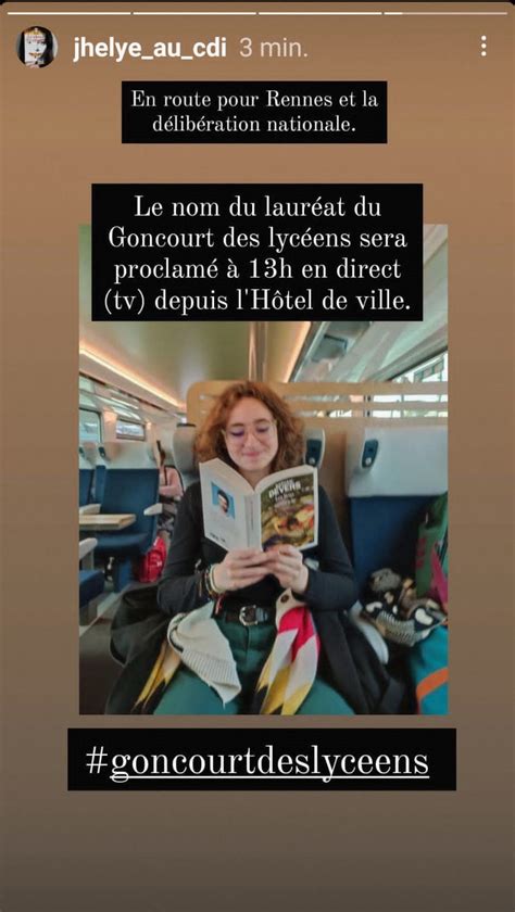 Goncourt Des Lyc Ens Blandine Remet Le Prix Sabyl Ghoussoub Lyc E