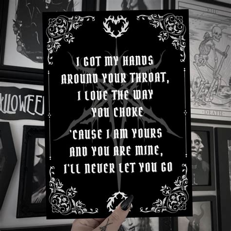 Kool-aid BMTH Inspired A5 Gothic Quote Print - Etsy