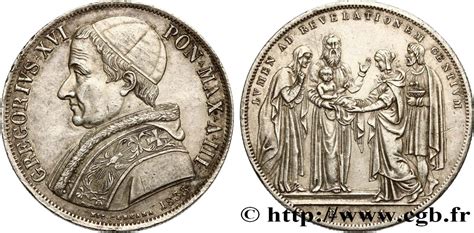 Italy Papal States Gregory Xvi Bartolomeo Alberto Cappellari