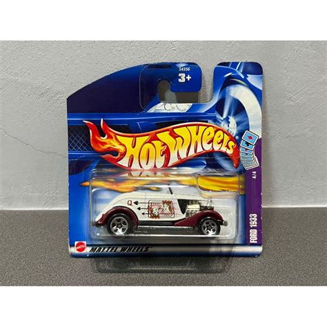 老短卡 Hot Wheels 風火輪 Ford 1933 Roadster 福特 2002 Trump Cars 蝦皮購物