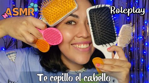 Asmr Te Peino El Cabello Con Muchos Cepillos Hasta Que Te Quedes