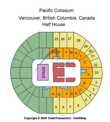 Pacific Coliseum Tickets and Pacific Coliseum Seating Chart - Buy ...