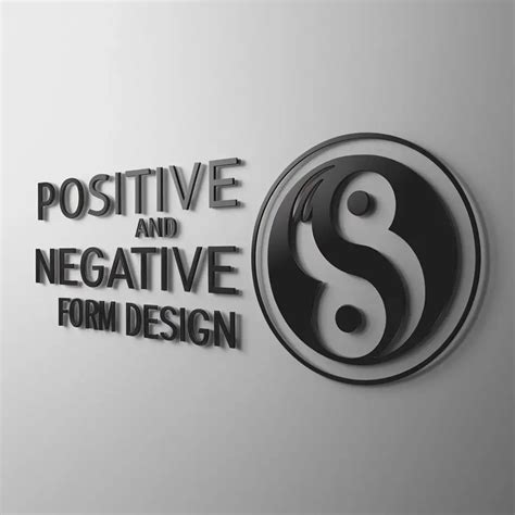 Logo Design For Positive And Negative Form Taiji Diagram Symbol With Clear Background Logo