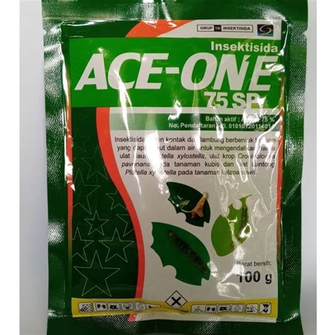 Jual Insektisida ACE ONE 75 SP Bahan Aktif Asefat 75 100g Shopee