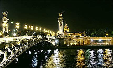 Pont Alexandre III Ponts Nuit Pont Alexandre III 7ème