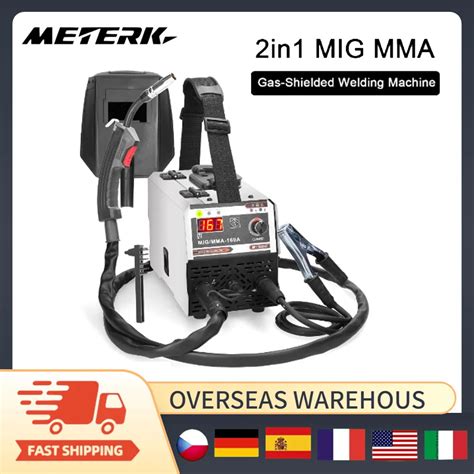 2in1 MIG MMA MAG TIG 160C Welding Machine Semi Automatic IGBT Inverter