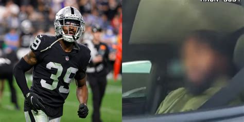 Released Footage Shows Raiders Nate Hobbs Begging Cops Not To Arrest