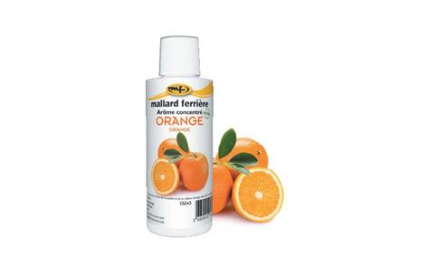 Arôme alimentaire concentré Orange 125ml Colichef