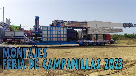 Montajes Atracciones Feria De Campanillas Youtube