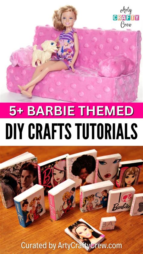 7 Creative Barbie DIY Crafts For Your Barbieland - Arty Crafty Crew