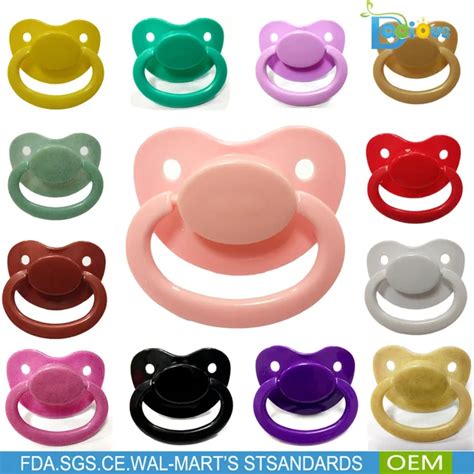 2017 Unisex Sexy Pacifier Adult Sex Toys Color Plus Size Adult Pacifier