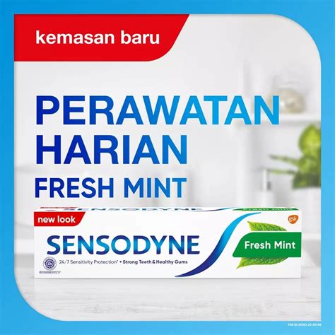 Jual Sensodyne Toothpaste Pasta Gigi Sensitif Essensial Care Fresh Mint