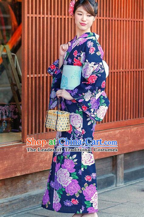 Japanese Classical Kimono Complete Set for Women