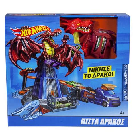 Mattel Hot Wheels Πιστα Δρακος 2017 Λαμπαδα fnk04 Ηρωες EPI 06338