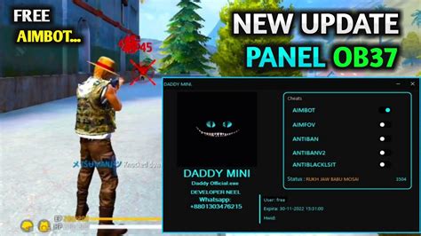 New Update Pc Panel How To H Ck Free Fire Free Fire Panel Hack Op