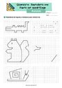 Reproduire Une Figure Sur Quadrillage Exercices De G Om Trie Eme