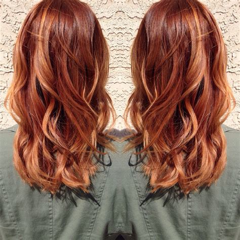 Copper And Blonde Hair Highlights Lael Kinder