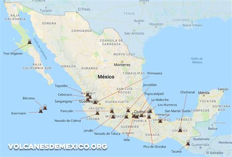 Volcanes De México Toda La Información Sobre Los Volcanes En México