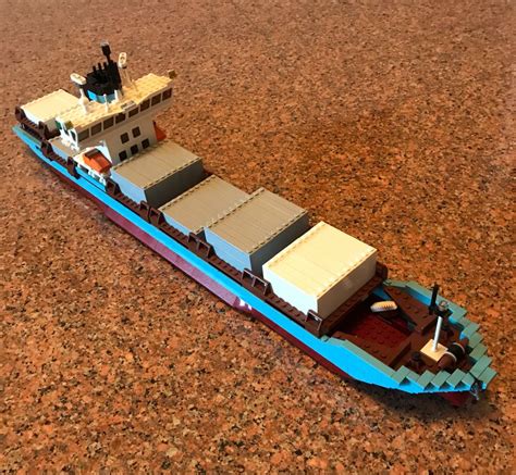 Lego Maersk 10155 Container Ship Hobbies And Toys Toys And Games On Carousell