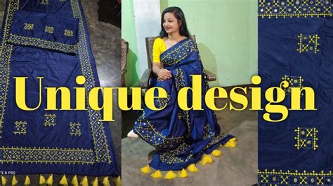 Unique Design Gujrati Handwork Kutch Work Beautiful Design YouTube