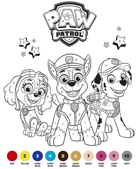 PAW Patrol Coloring Pages: Add Colors to Your 20 Favorite Sheets | Paw ...