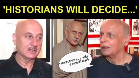 Mahesh Bhatt And Anupam Kher Reminisce About Saaransh Success In