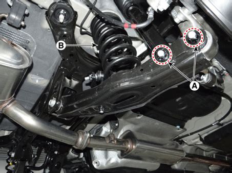 Kia Sportage Coil Spring Repair Procedures Rear Suspension System